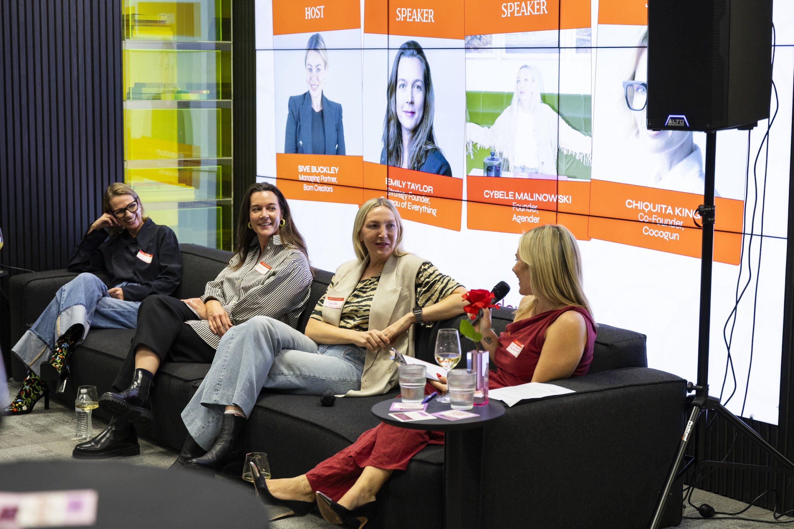 Power Panelists founders and freelancers born creators the aunties event sydney