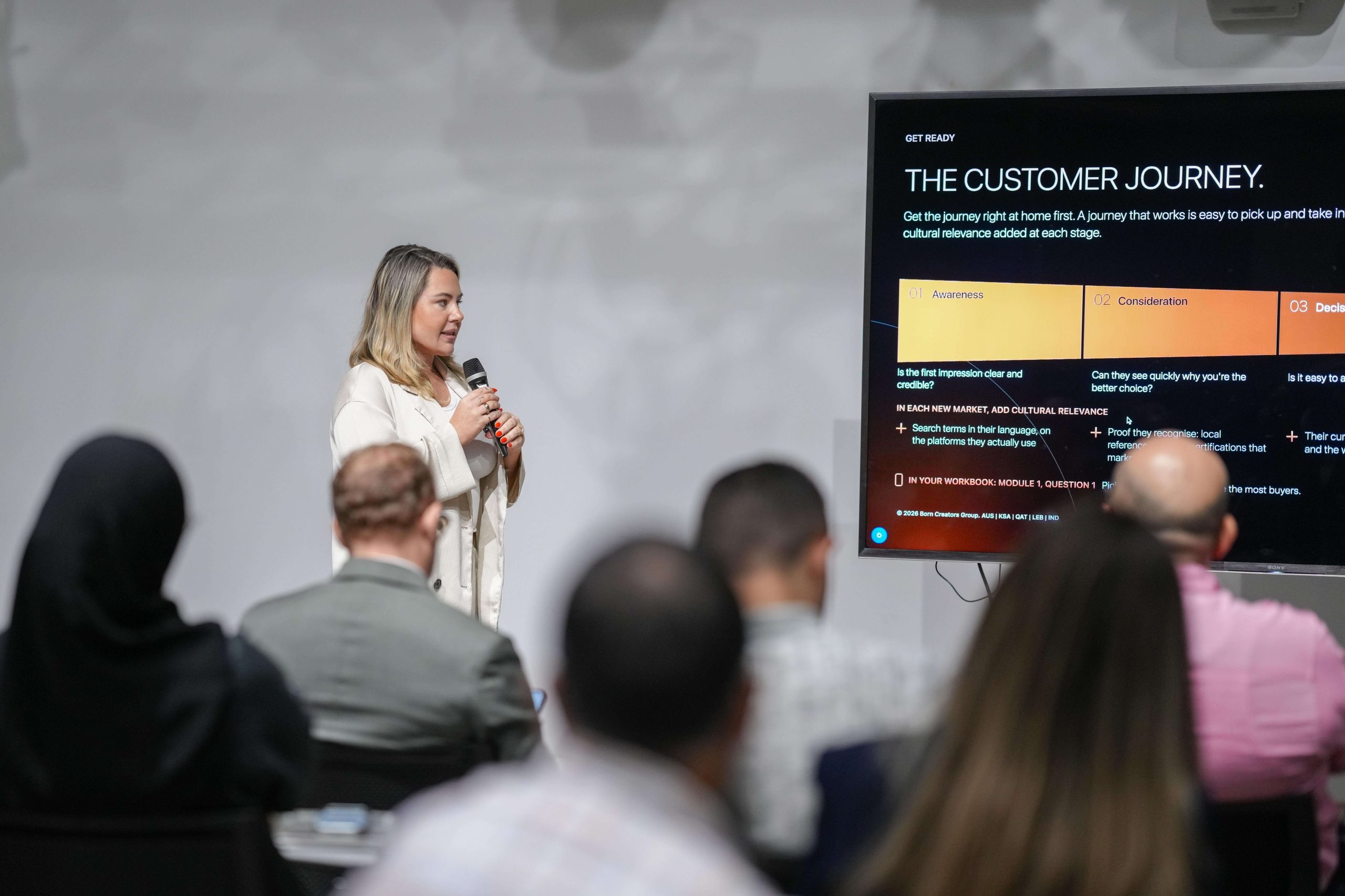 Born Creators Group Leads QDB Workshop